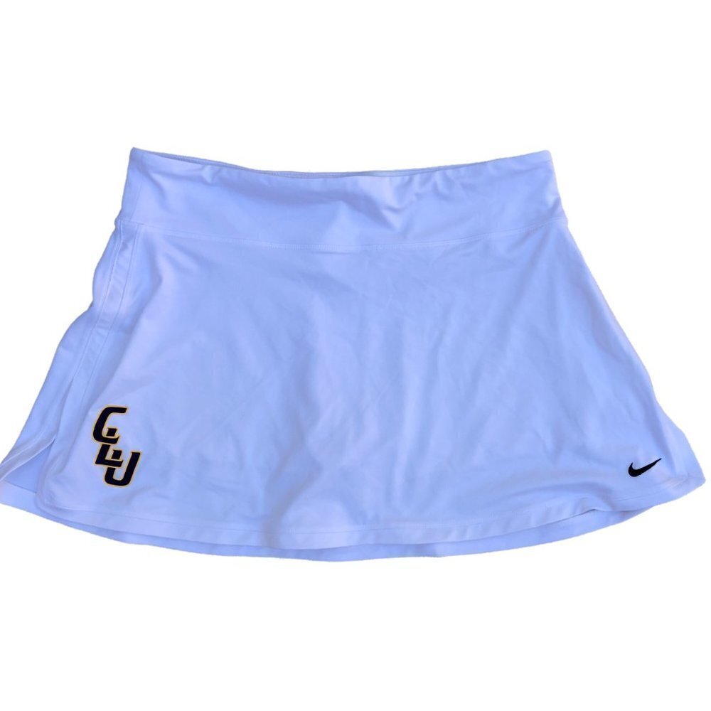 NIKE California Lutheran University Tennis Skirts Women's LARGE White Dr…​​
